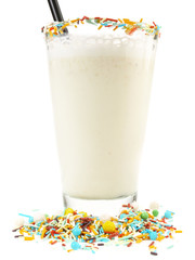 Milchshake - Zuckerdekor