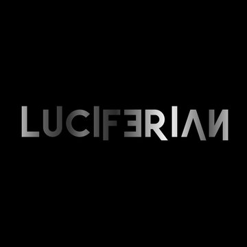 Luciferian- A symbol of satanic god Lucifer in silver metal