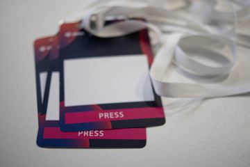 badge for the press on forum
