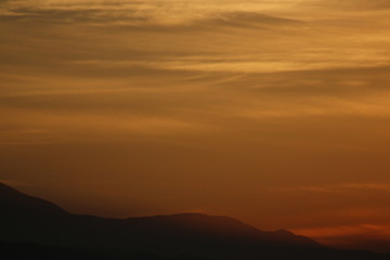 Fototapeta na wymiar Sunrise-sunset in the Aegean