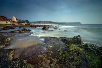 Kunkeshwar temple at  Beach  in Sindhudurga,Maharashtra,India,Asia