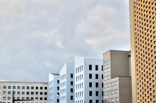 Moderne H&auml;user in Metz