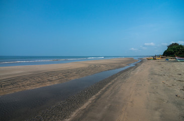 Fototapeta na wymiar Tarkarli Beach in Sindhudurga,Maharashtra,India,Asia