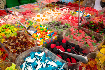 mercado golosinas chuches gominolas