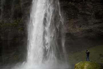 Seljalandsfoss - waterfall on Iceland