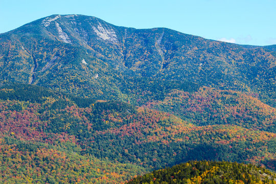 Adirondack Mountains in autumn