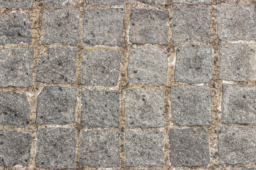 Old stone pavement