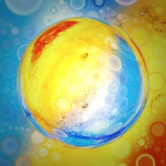 abstract background with circles