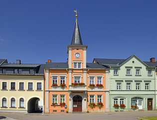 Old Town hall, Frauenstein is a town in the district of Mittelsachsen, in the Free State of Saxony,...
