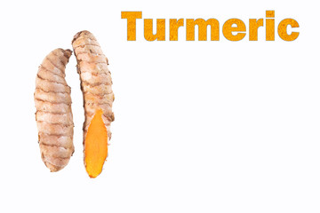 Curcuma longa - Turmeric spice used in alternative medicine