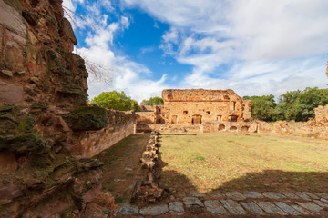 Monasterio de Moreruela,Spain,9,2013; It had a huge church, 63 meters long and 26 meters wide,...
