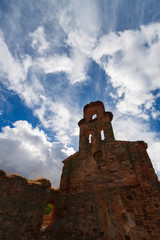 Monasterio de Moreruela,Spain,9,2013; It had a huge church, 63 meters long and 26 meters wide,...