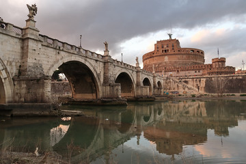 Fototapeta na wymiar Castel Sant Angelo, Roma