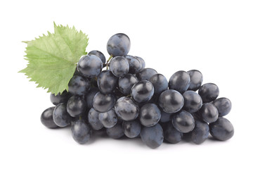 Grapes isolated on white