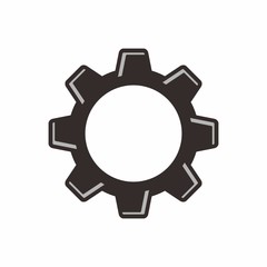 Gear logo design template vector illustration