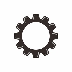 Gear logo design template vector illustration