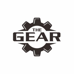 Gear logo design template vector illustration