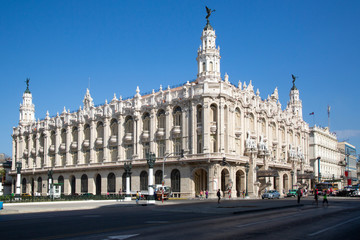 Fototapeta na wymiar Gran Teatro de la Havanna (Kuba/Karibik)