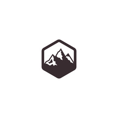 Mountain Logo Icon Design Template Vector Illustration