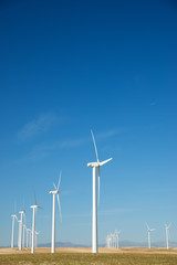 Fototapeta premium Wind energy concept