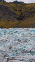 Glacier in retreat