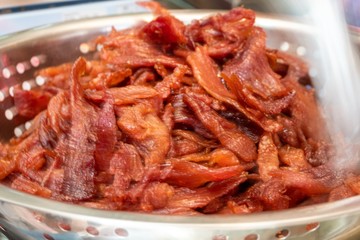 chinese dried and sweet pork jerky