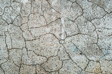 cracked texture of concrete outdoor table