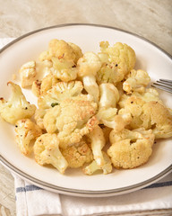 Homemade roasted cauliflower