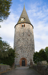 Fototapeta premium old tower of the church