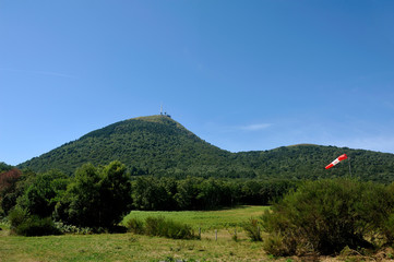 The Puy de Dome and its summit in general