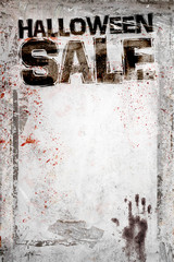 Halloween Sale background