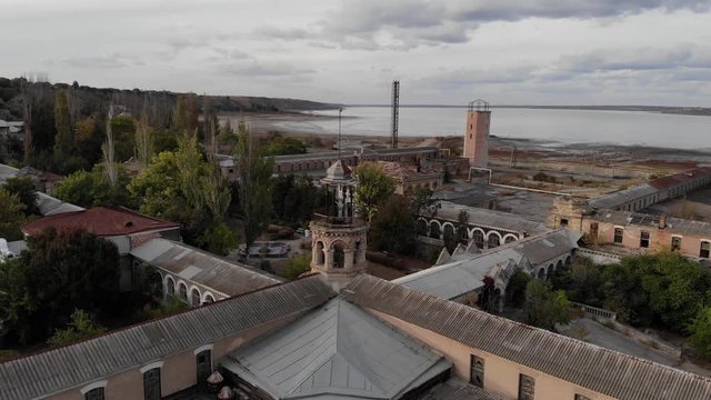 Ancient mud baths retreat clinic center on the coast of Kuyalnik Liman, known by it's extremely healthy salt mud comparable with Dead Sea by specification