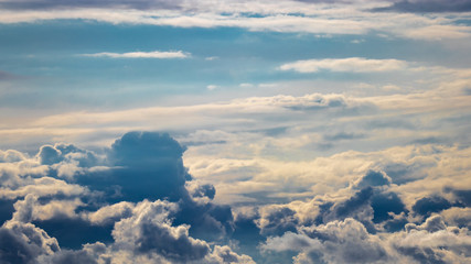 Fototapeta na wymiar Prächtiges Bild von Wolken