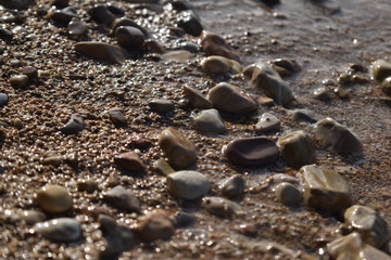 stones in water