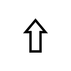 Fototapeta premium arrow icon vector trendy flat design