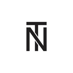 TN logo simple and minimalist