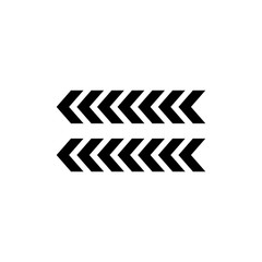 arrow icon vector trendy flat design
