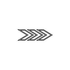 arrow icon vector trendy flat design