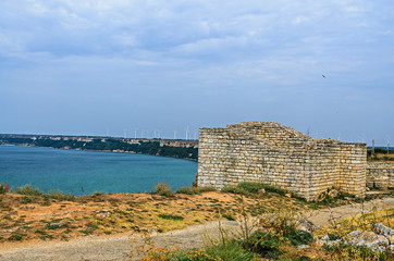 Fototapeta na wymiar old fortress in greece