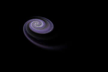 Black hole somewere in space. Science fiction. Elements of this image were furnished by NASA.