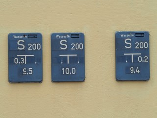 Feuerwehr - Hinweisschild für Löschwasser