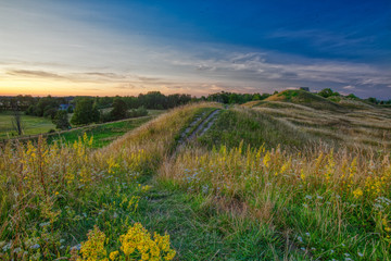 Three Mounds in Gamla Uppsala