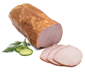 Sliced smoked turkey