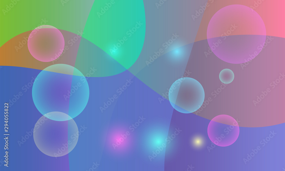 Aufkleber modern template for concept design. trendy wallpaper. graphic element. vibrant. modern vector design