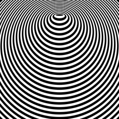Abstract circle lines graphic design. Concentric rings pattern.