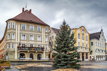 Fototapeta premium Main square in Eichstatt, Germany