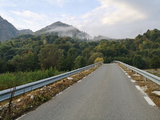 Road in the mountains - Cozia 