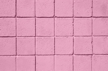Wall pink background.