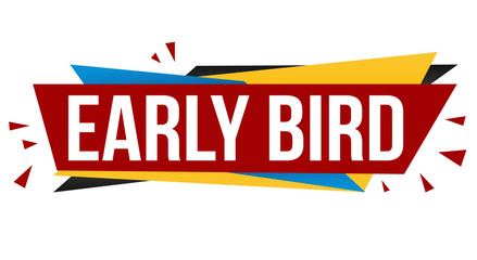 Early bird banner design