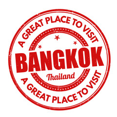 Bangkok sign or stamp